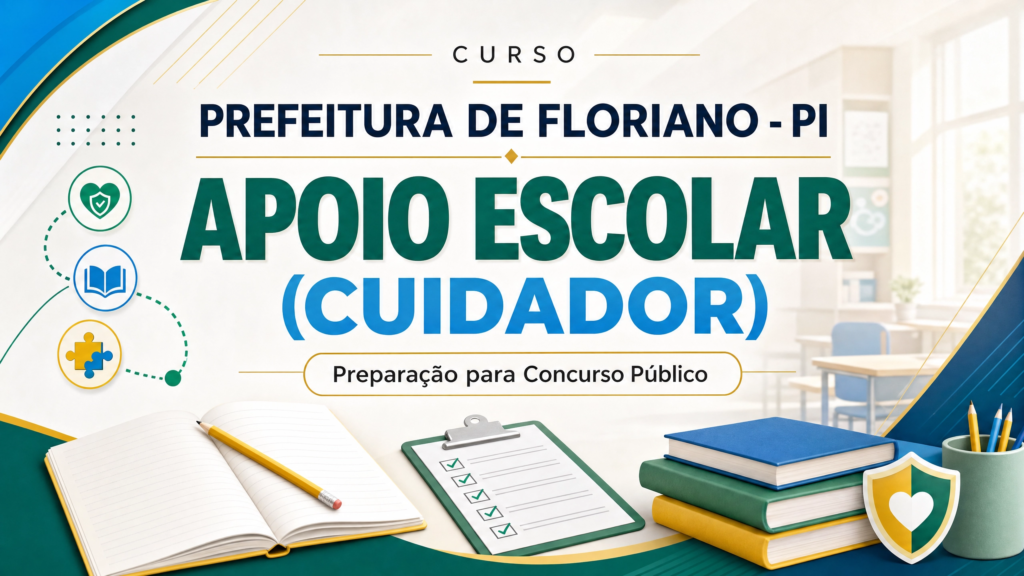 Prefeitura de Floriano - PI — APOIO ESCOLAR (CUIDADOR)