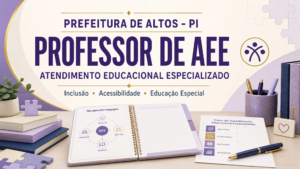 Prefeitura de Altos – PI — Professor de AEE — Atendimento Educacional Especializado