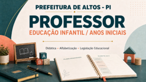 Prefeitura de Altos – PI — Professor Educação Infantil / Anos Iniciais