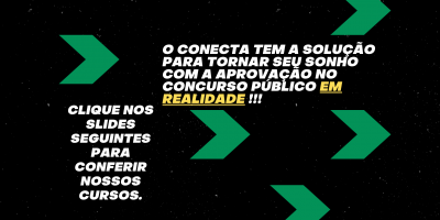 o conecta vai te ajudar a tornar o sonho da aprovação no concurso público em realidade!!! (1)